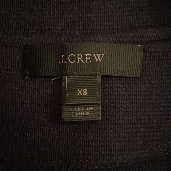 Classic J.Crew sweater blazer, size Small. Navy blue - Picture 2 of 2